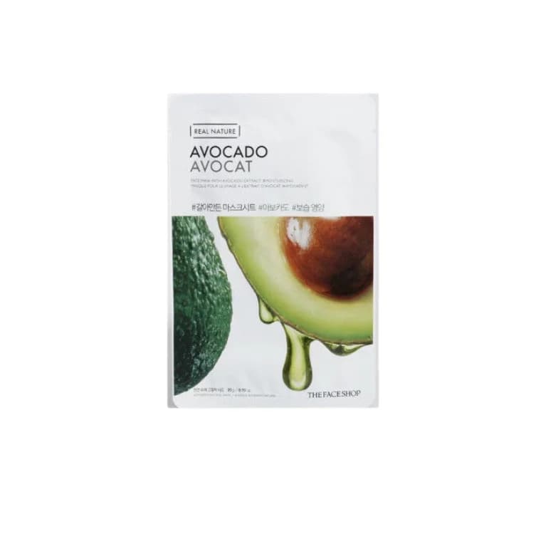 The Face Shop Real Nature Avocado Face Mask (20gm)