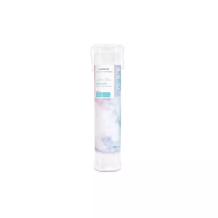 Watsons Cotton Pad 100%Pure cotton (100pcs)