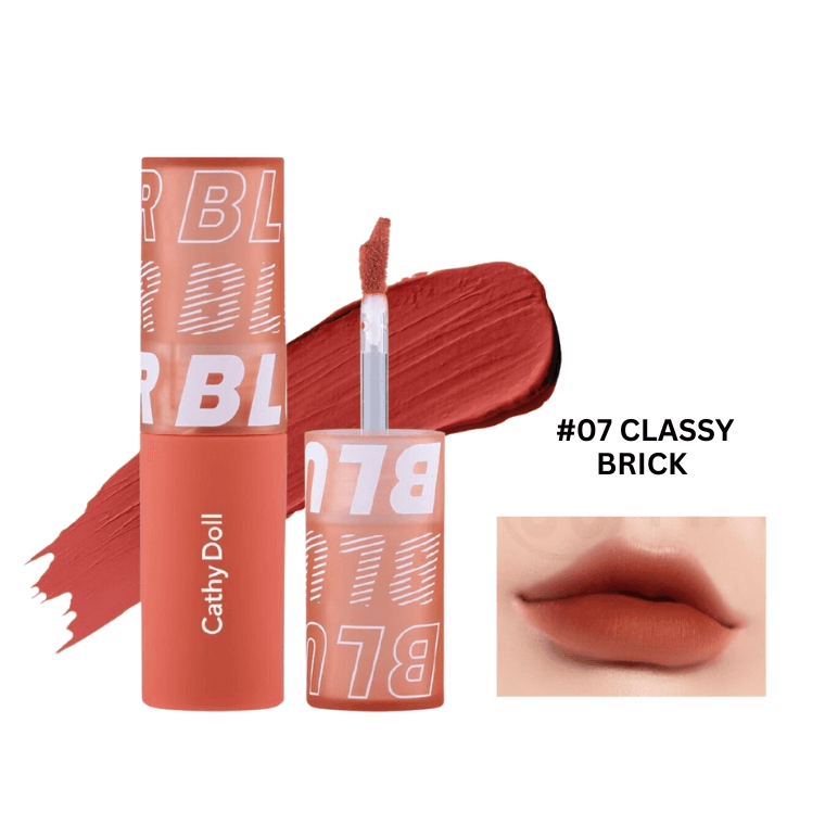 Cathy Doll Air Relax Lip Blur #07 Classy Brick (3.5gm)