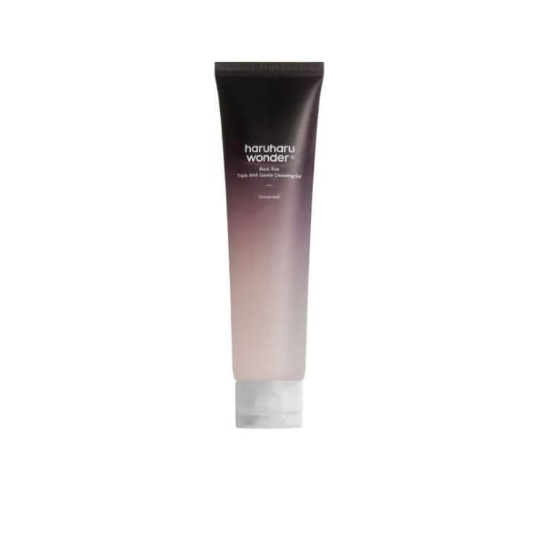 Haruharu Wonder Black Rice Triple AHA Gentle Cleansing Gel Unscented (100ml)