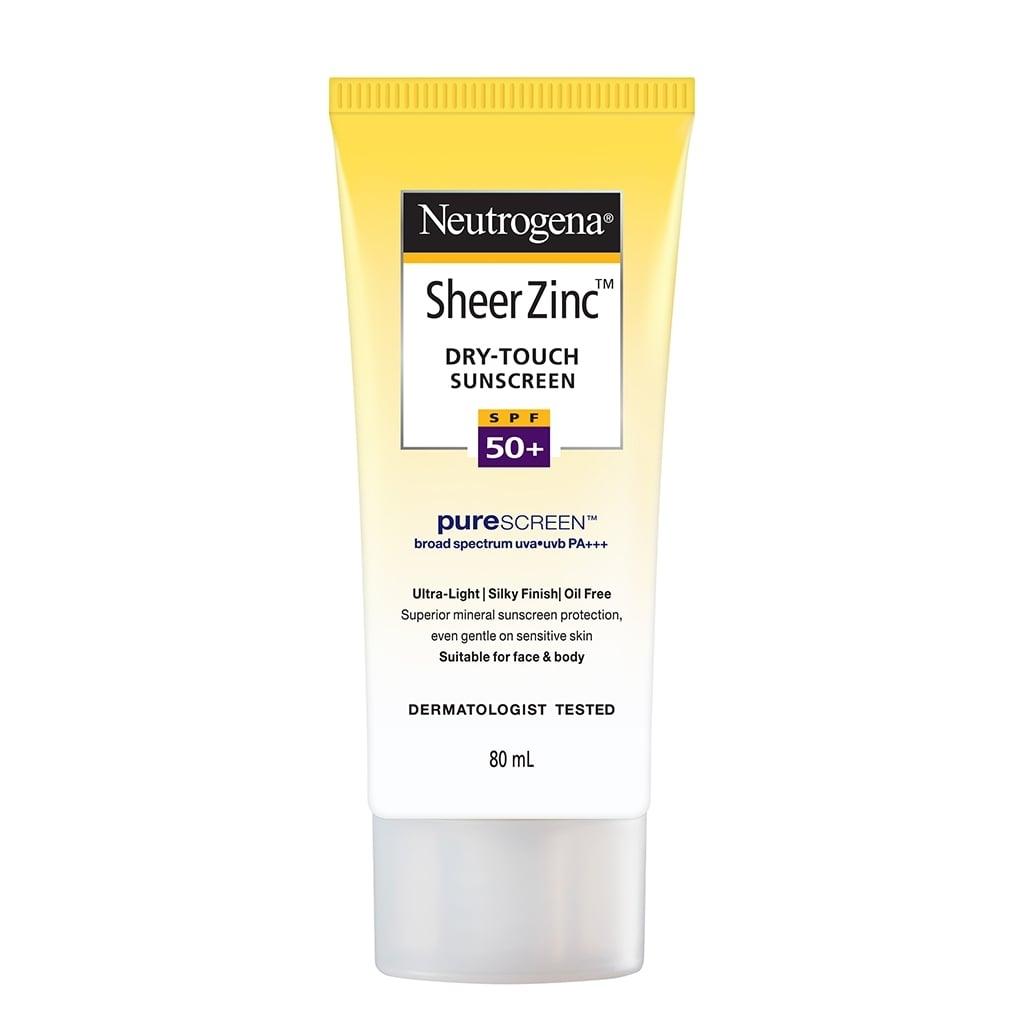 Neutogena Sheer Zinc Dry Touch Sunscreen Spf 50+ For Sensitive Skin (80ml)