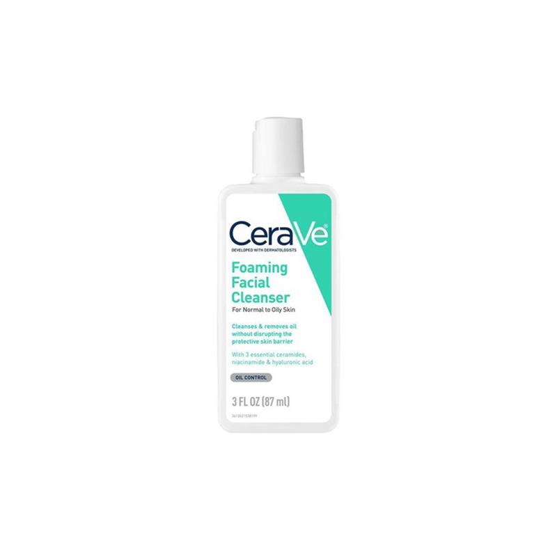 Cerave Foaming Facial Cleanser For Normal to Oily Skin (87ml)