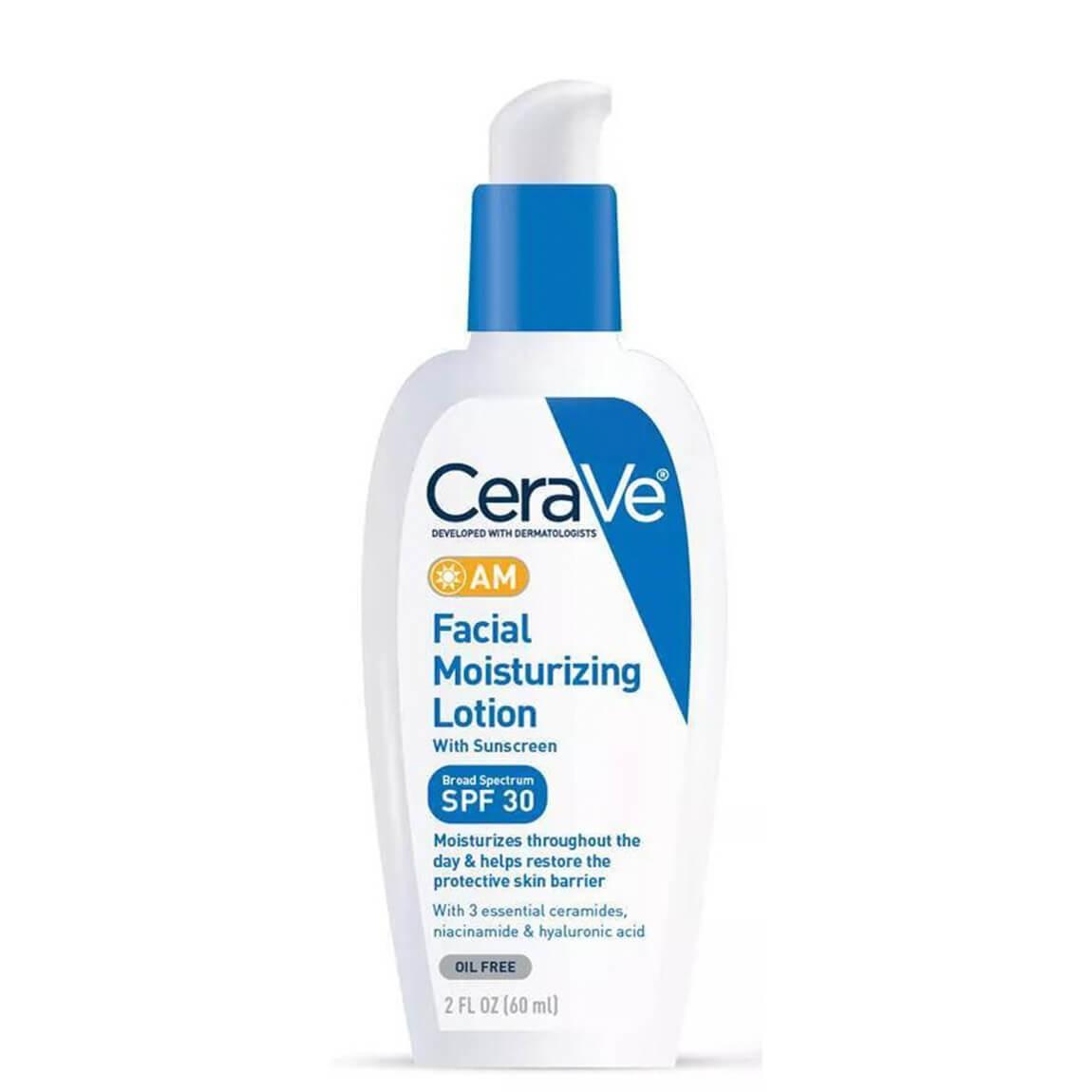 Cerave AM Facial Moisturizing Lotion SPF 30 (60ml)