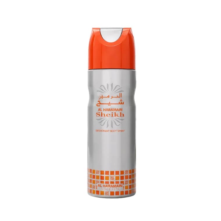 Al Haramain Sheikh Deodorant Body Spray For Unisex (200ml)