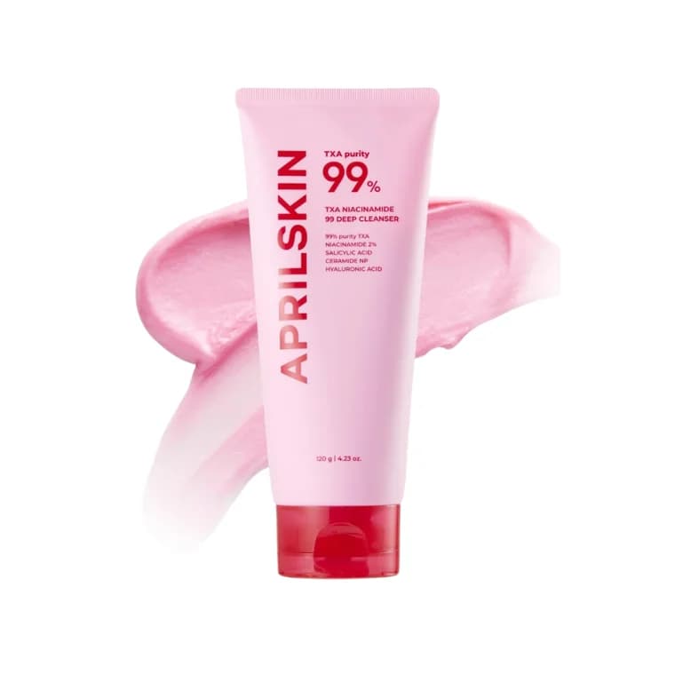 Aprilskin TXA Niacinamide Pink Bubble Gum Deep Cleanser (120gm)