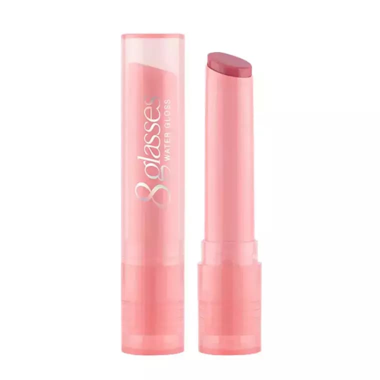 Baby Bright 8 Glasses Water Gloss #01 Pink Milk (2.5gm)