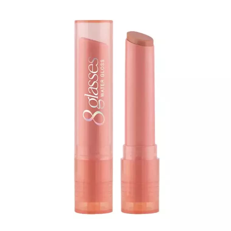 Baby Bright 8 Glasses Water Gloss #03 Jelly Peach Soda (2.5gm)