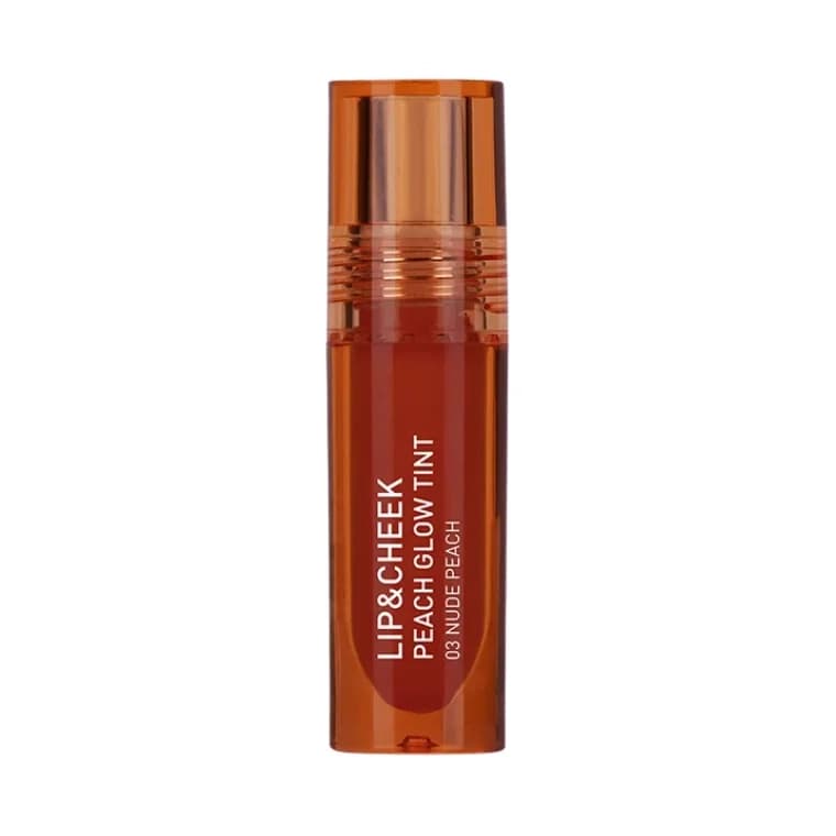 Baby Bright Lip & Cheek Peach Glow Tint #03 Nude Peach (2.4gm)