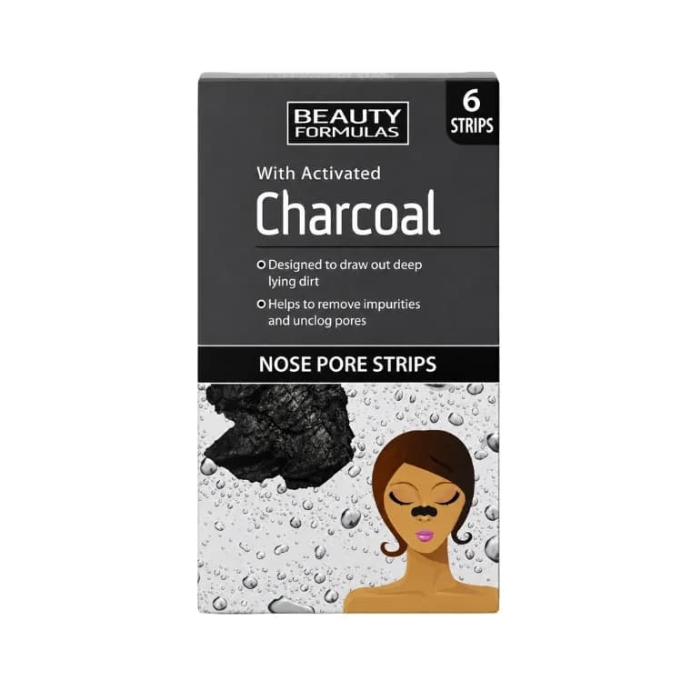 Beauty Formulas Nose Pore Strips with Active Charcoal