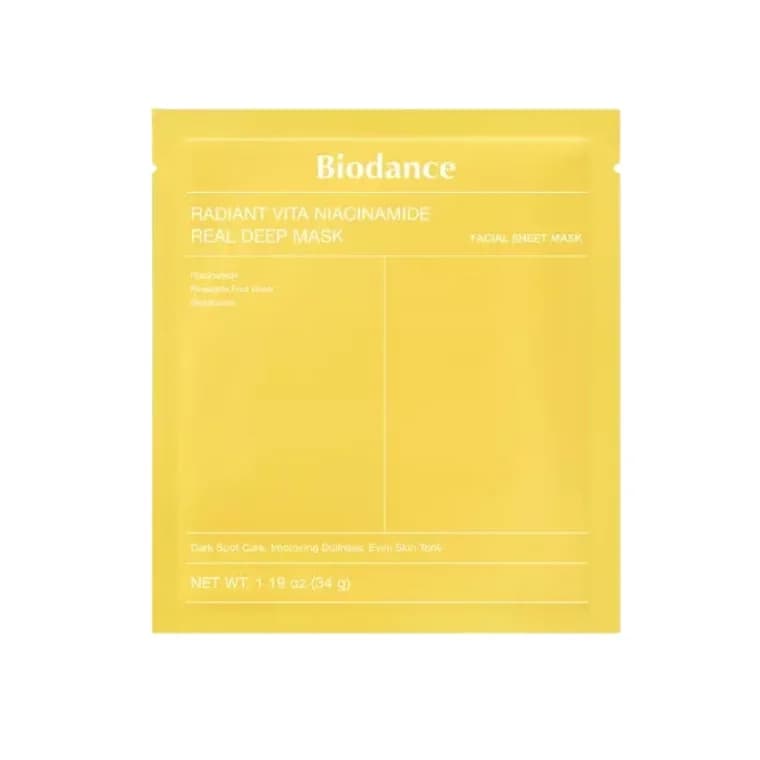 Biodance Vita Niacinamide Real Deep Mask (34gm)