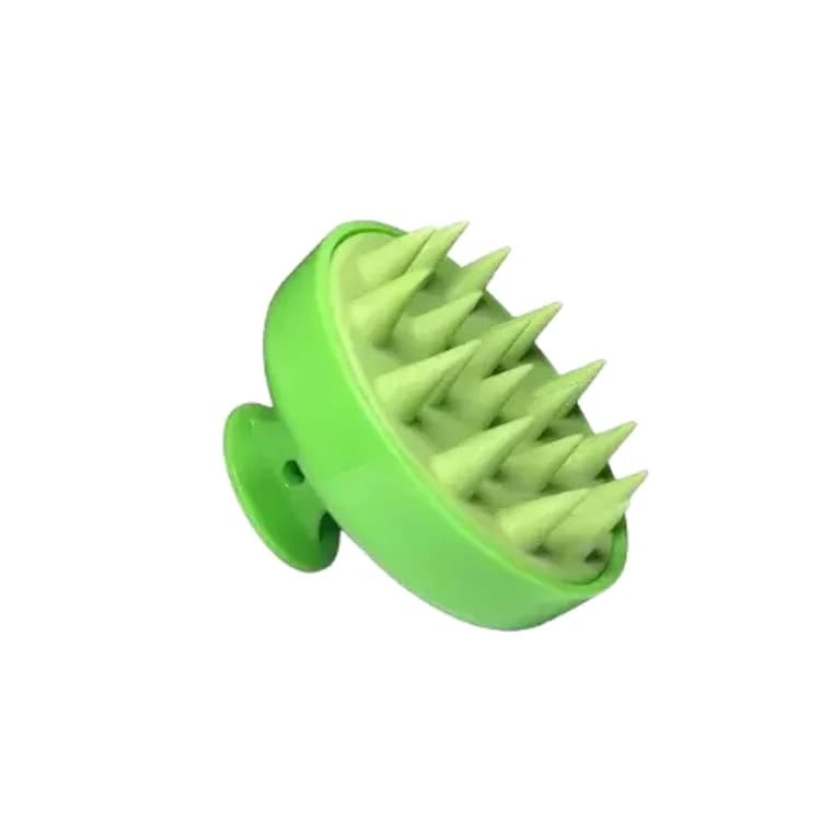 Blink Eco Friendly Wheat Straw Hair Scalp Massager Shampoo Brush - Lime Green