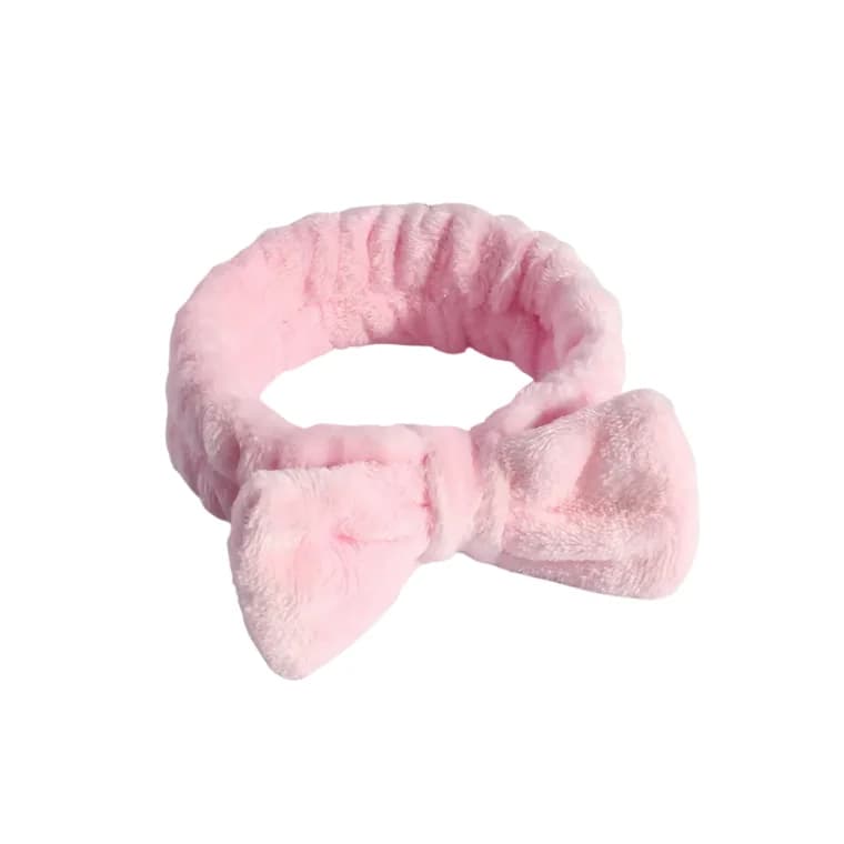Blink Leopard Print flannel Hairband Womens Butterfly Headband 11 #Pink