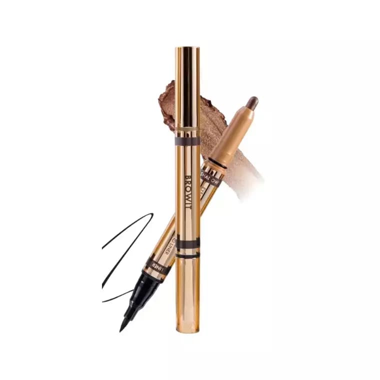 Browit Eyemazing Shadow & Liner #Drama Brown (0.60gm+0.85ml)