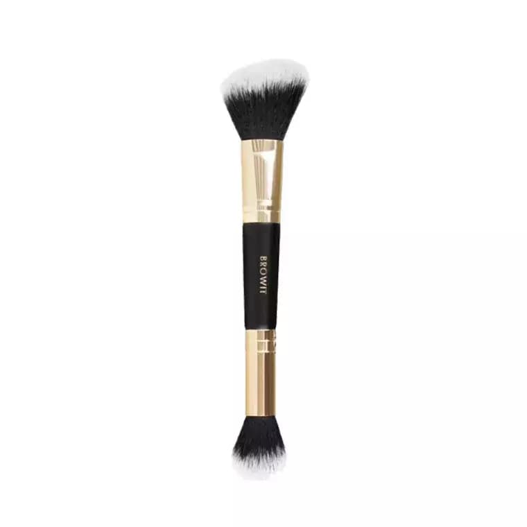 Browit Professional Duo Highlight and Contour Brush (1pc)