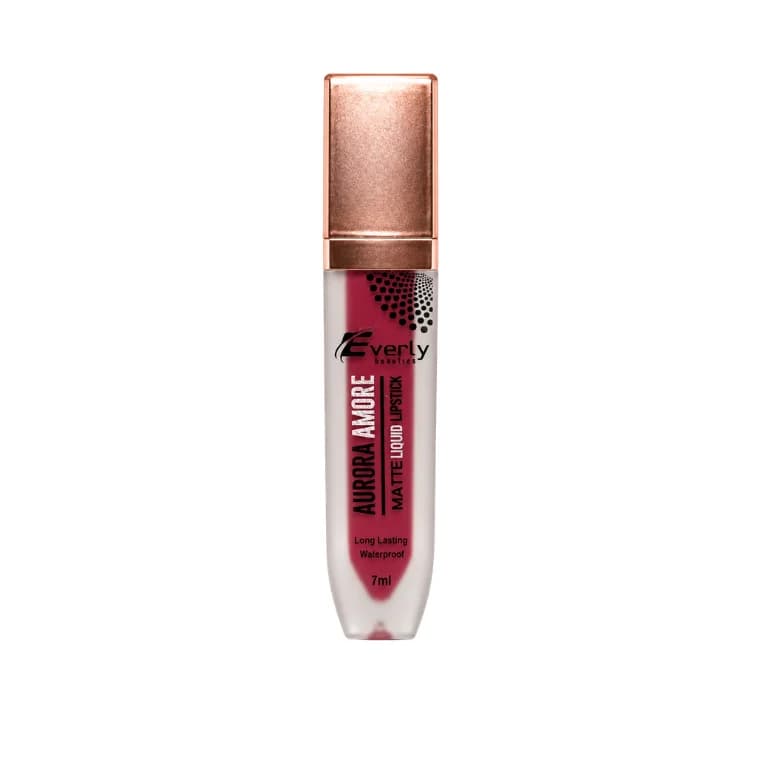 Everly Beauties Aurora Amore Matte Liquid Lipstick #Marron Majesty (7ml)