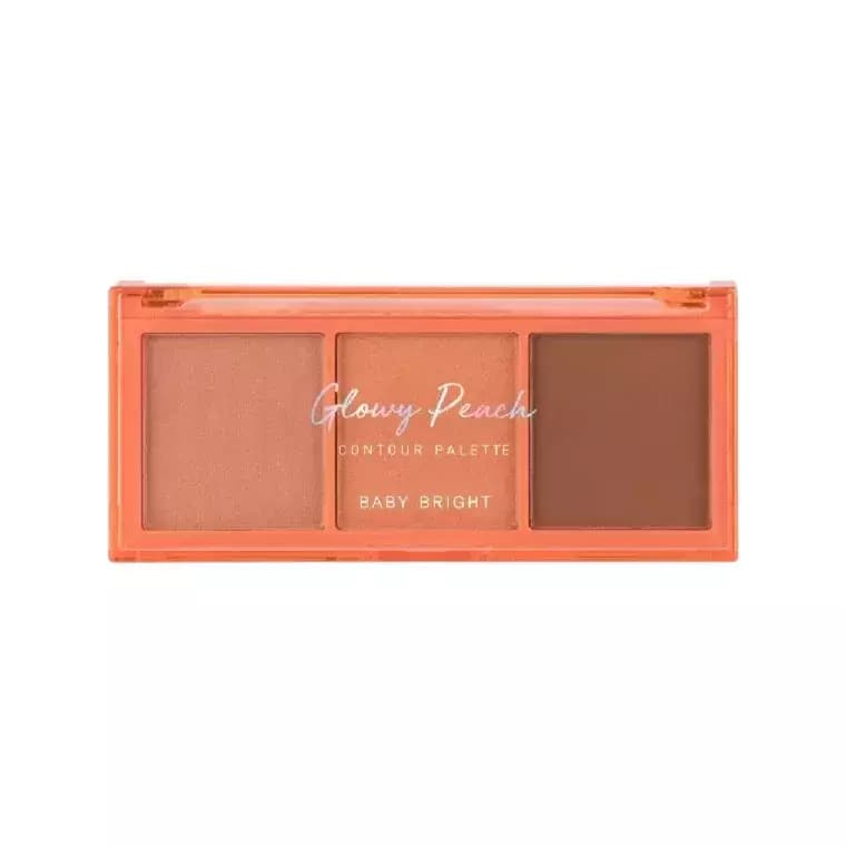 Baby Bright Glowy Peach Contour Palette 3 Colors (4gm)