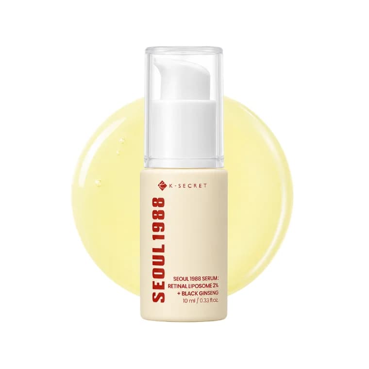 k Secret Seoul 1988 Serum Retinal Liposome 2% + Black Ginseng (10ml)