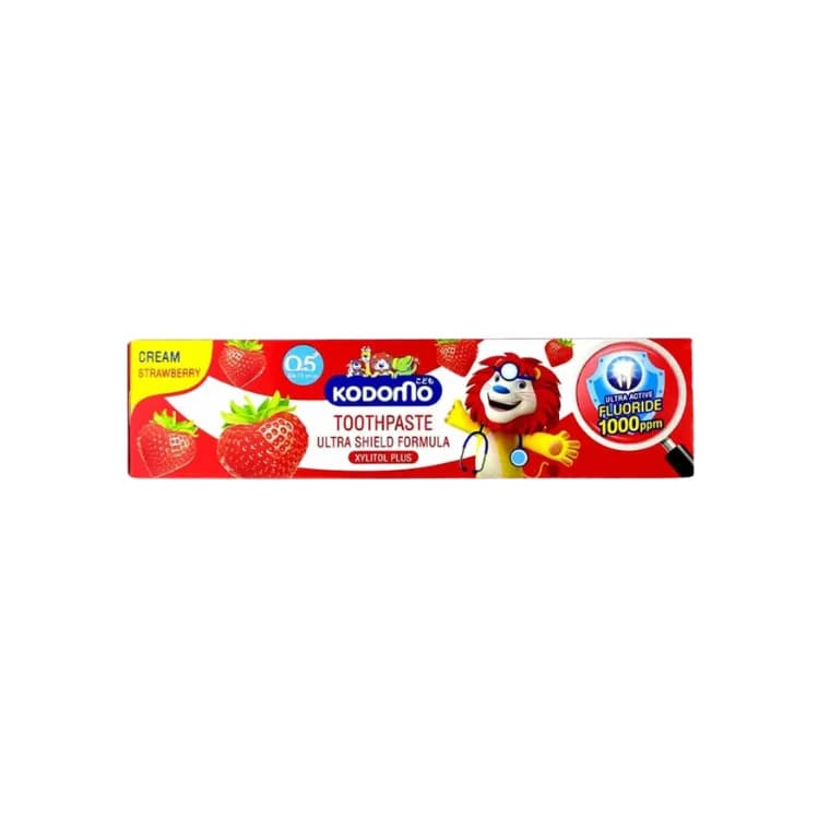Kodomo Strawberry Cream Ultra Shield Formula Toothpaste For Kids (40gm)