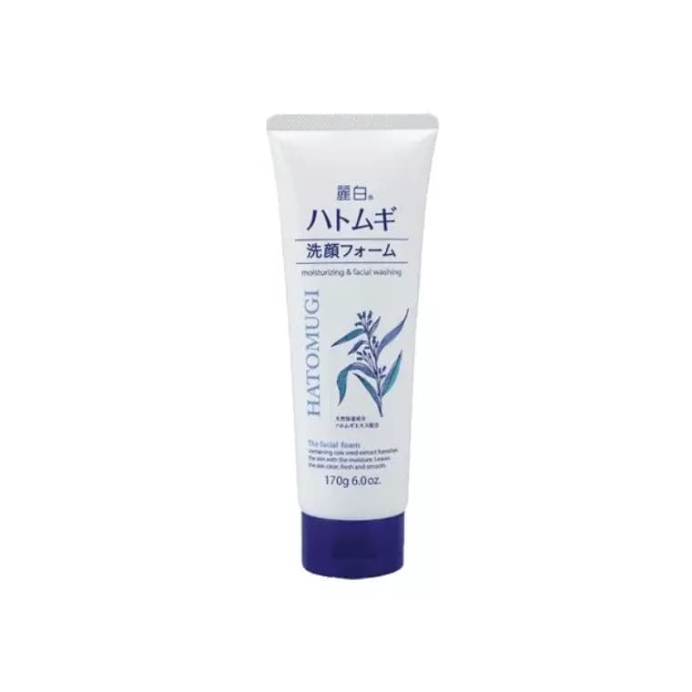 Kumano Yushi Reihaku Hatomugi Bright Up Facial Wash 170g