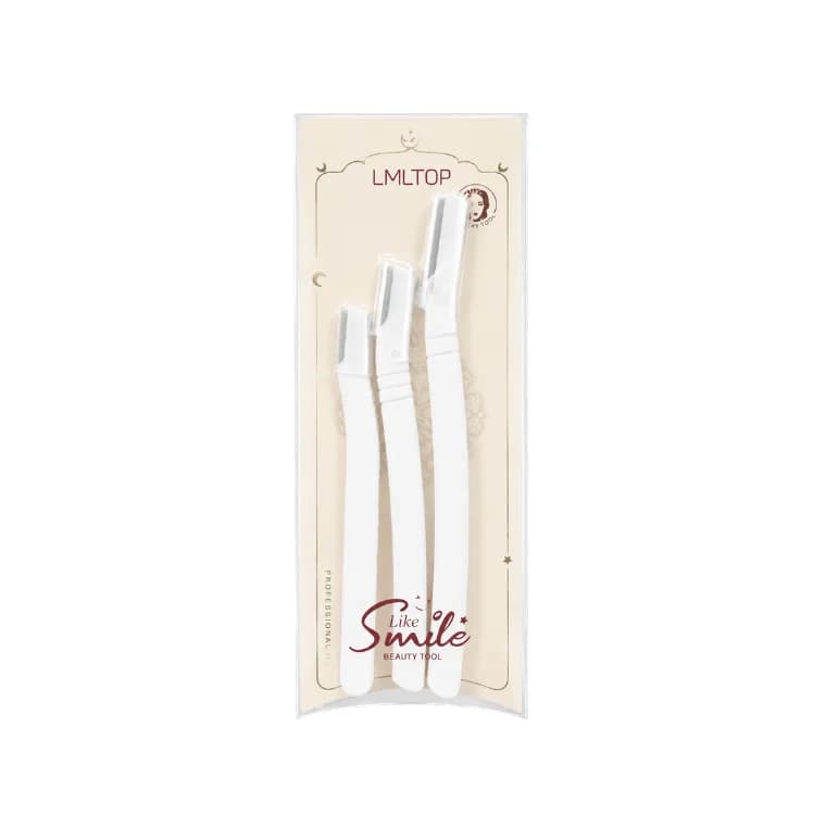 Lmltop Like Smile Beauty Tool Eyebrow Razors Set (3pcs)