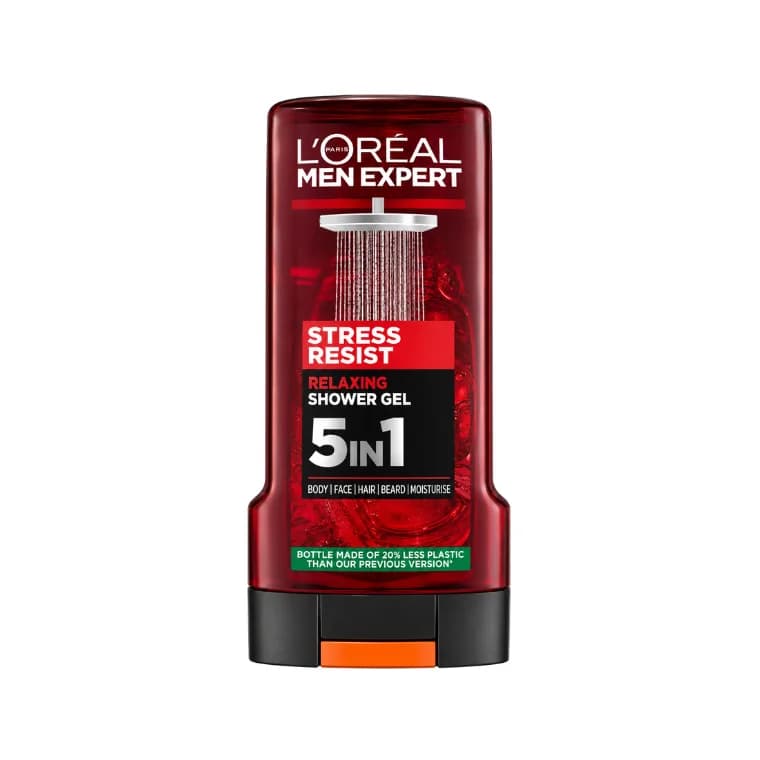 L'Oréal Men Expert Stress Resist Relaxing 5 in 1 Shower Gel (300ml)
