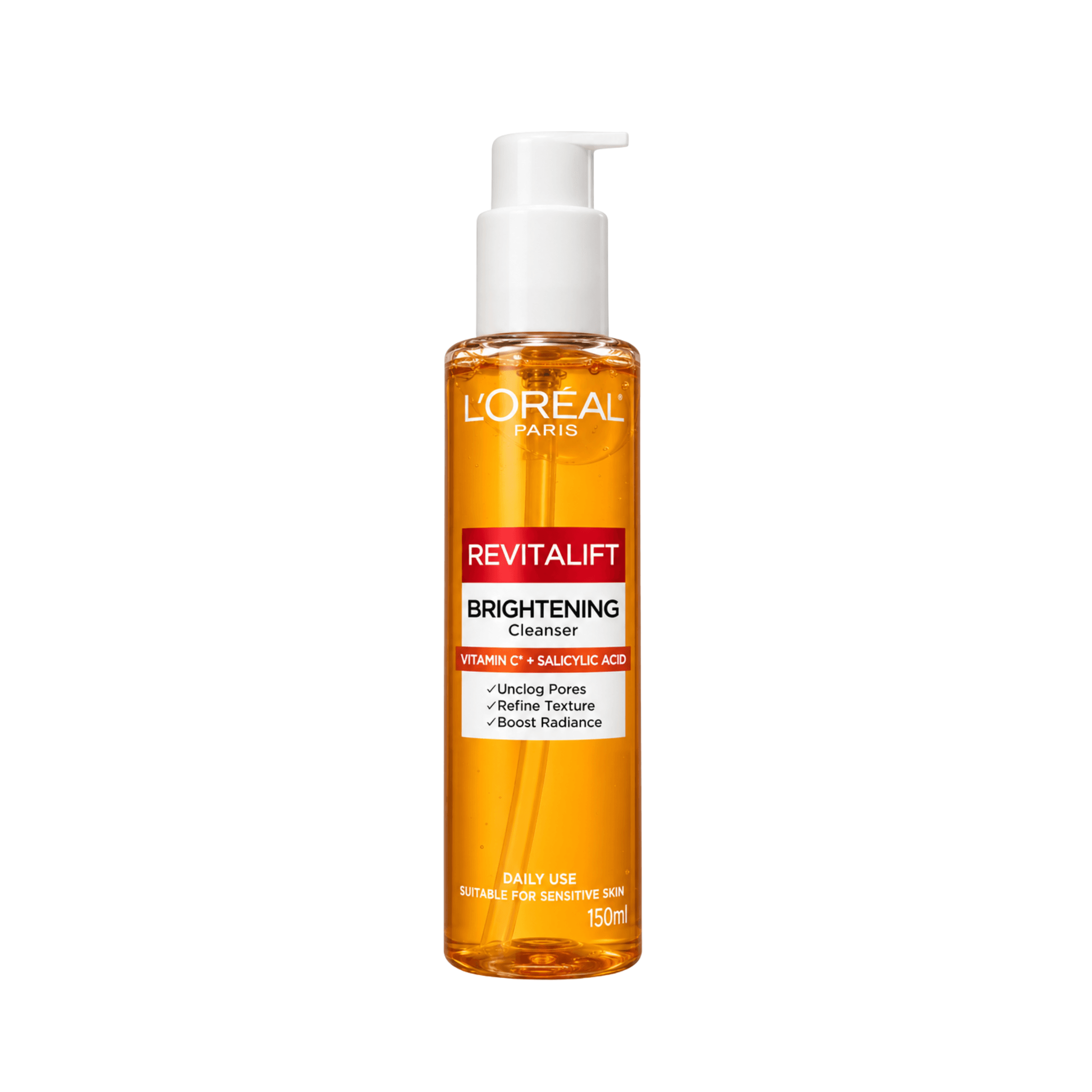 L’Oréal Paris Revitalift Vitamin C + Salicylic Acid Brightening Cleanser (150ml)