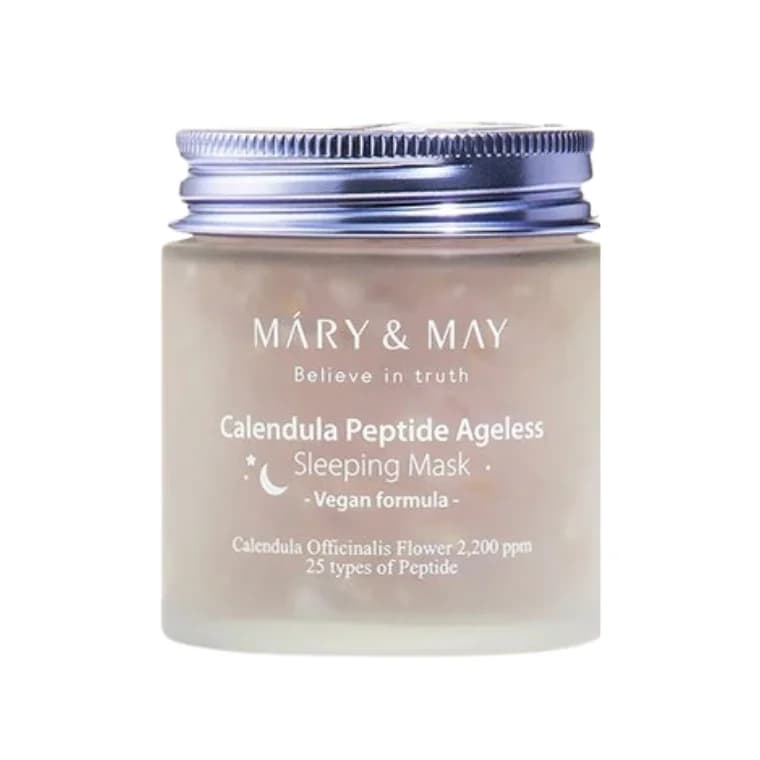 Mary&May Calendula Peptide Ageless Sleeping Mask (110gm)