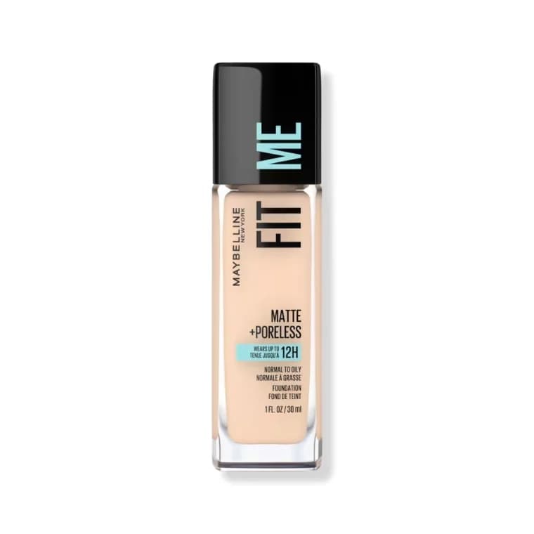 Maybelline Fit Me Matte + Poreless Liquid Foundation #112 Natural Ivory (30ml)
