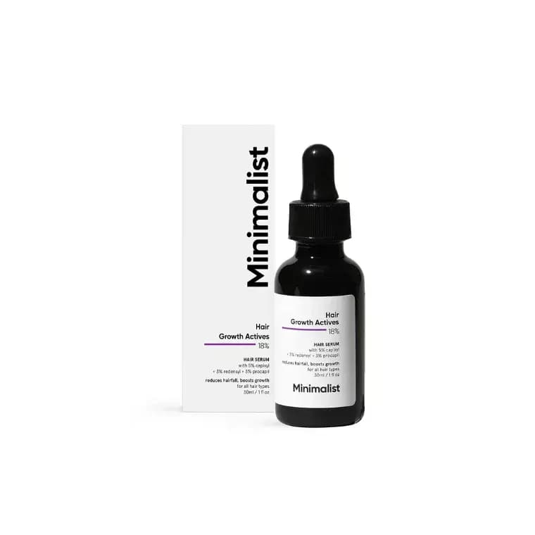 Minimalist Hair Growth Actives 18% Hair Serum (30ml)