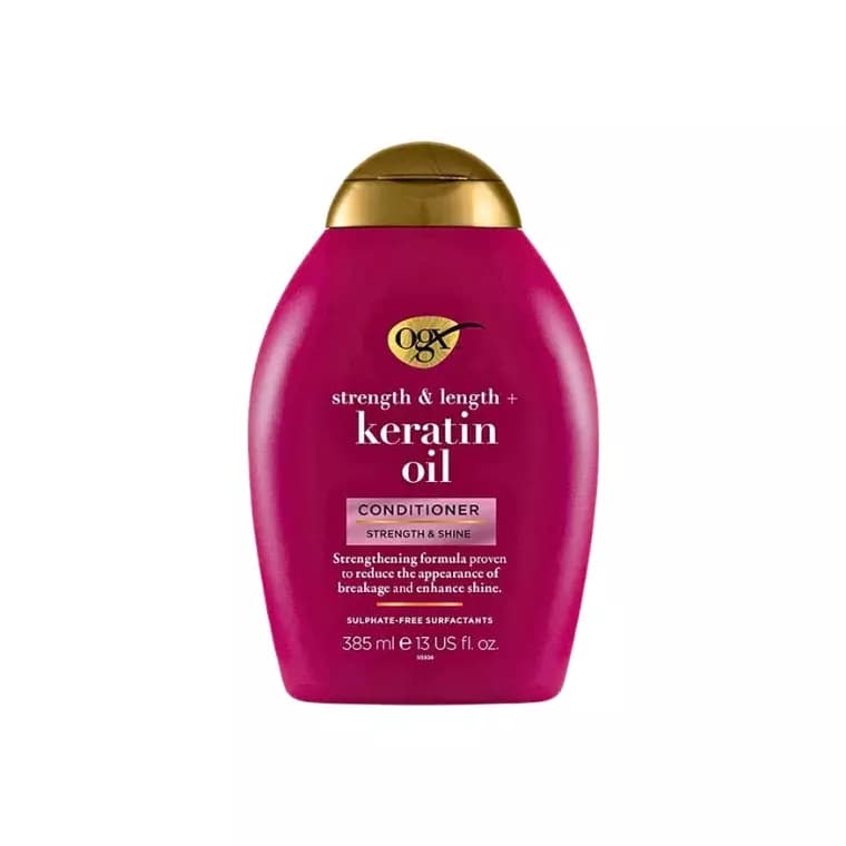 Ogx Strength & Length + Keratin Oil Conditioner (385ml)