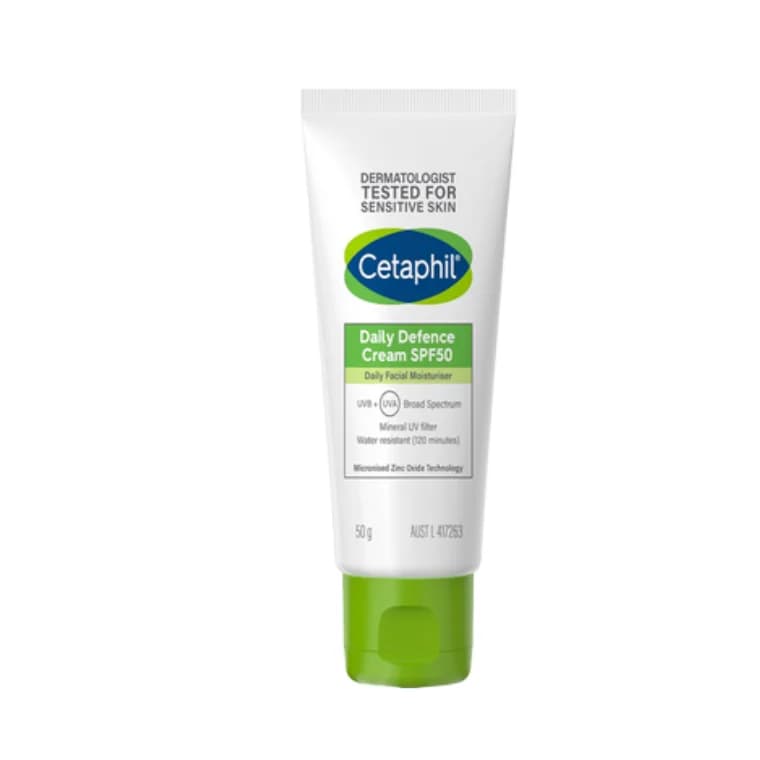 Cetaphil Daily Defence Cream SPF 50+ Daily Facial Moisturizer (50gm)