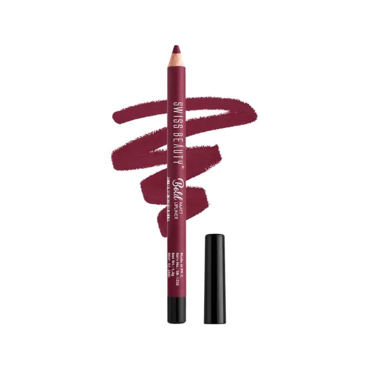 Swiss Beauty Bold Matt Lip Liner #06 Cherry Brown (1.6gm)