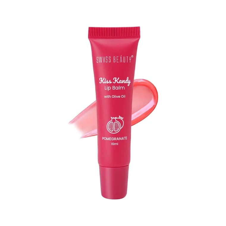 Swiss Beauty Kiss Kandy Lip Balm with Olive Oil #05 Pomegranate (10ml)