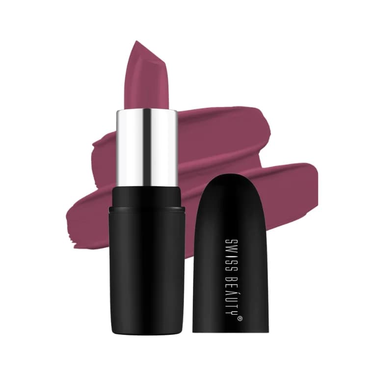 Swiss Beauty Pure Matte Lipstick #216 Lust on (3.8gm)