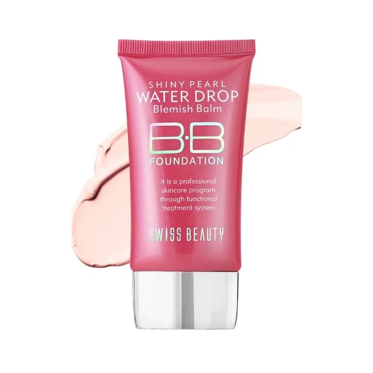 Swiss Beauty Shiny Pearl Water Drop Blemish Balm BB Foundation #02 (40ml)