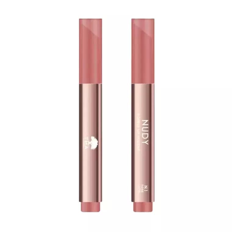 Tha By Nongchat Nudy Double Lip Volume #N1 Rose Latte (2gm)