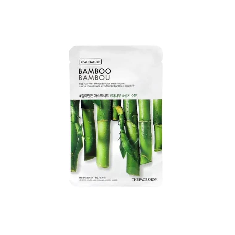 The Face Shop Real Nature Bamboo Face Mask (20gm)
