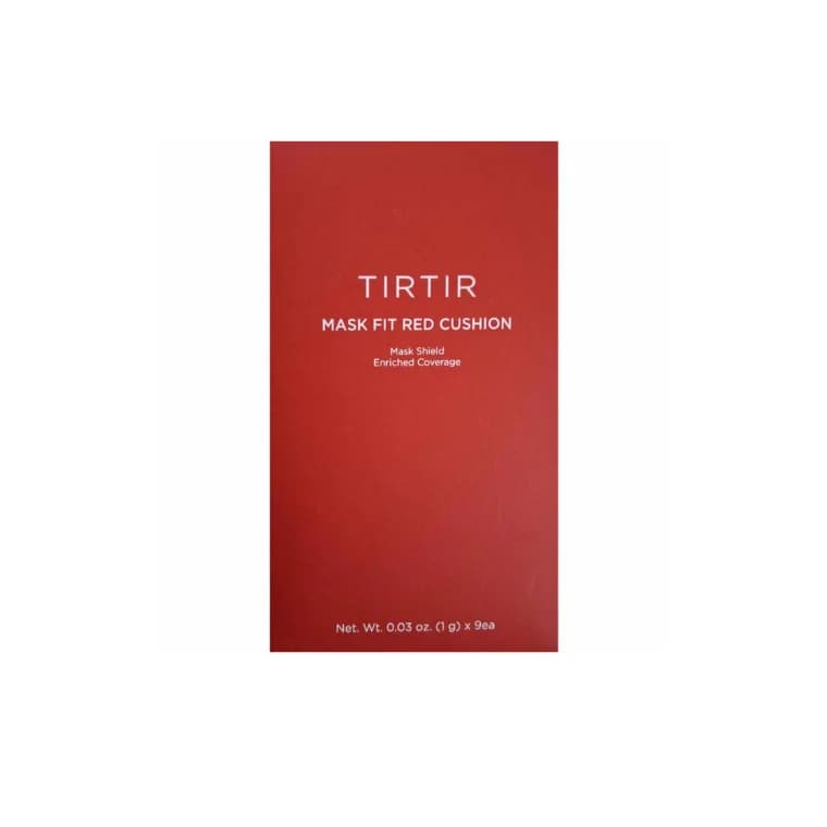 Tirtir Mask Fit Red Cushion Mask Shield Enriched Coverage 21c 21n 21w 23n 24n 24w -(1gm)6ea