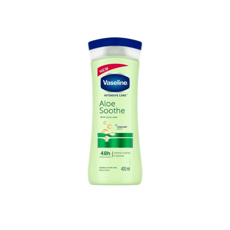 Vaseline Intensive Care Soothing Body Lotion For Dry Skin Aloe (400ml)