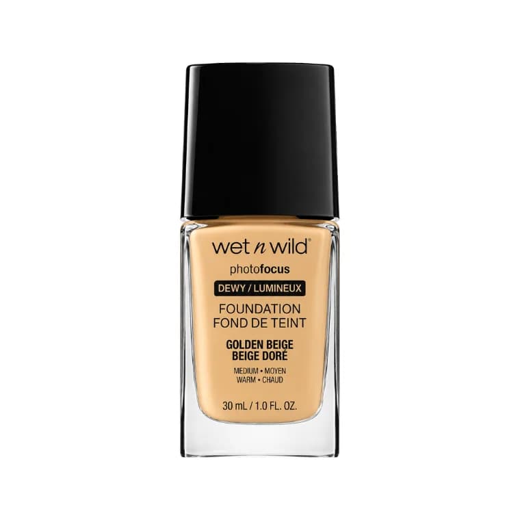 Wet N Wild Photo Focus Dewy Foundation #Golden Beige (30ml)