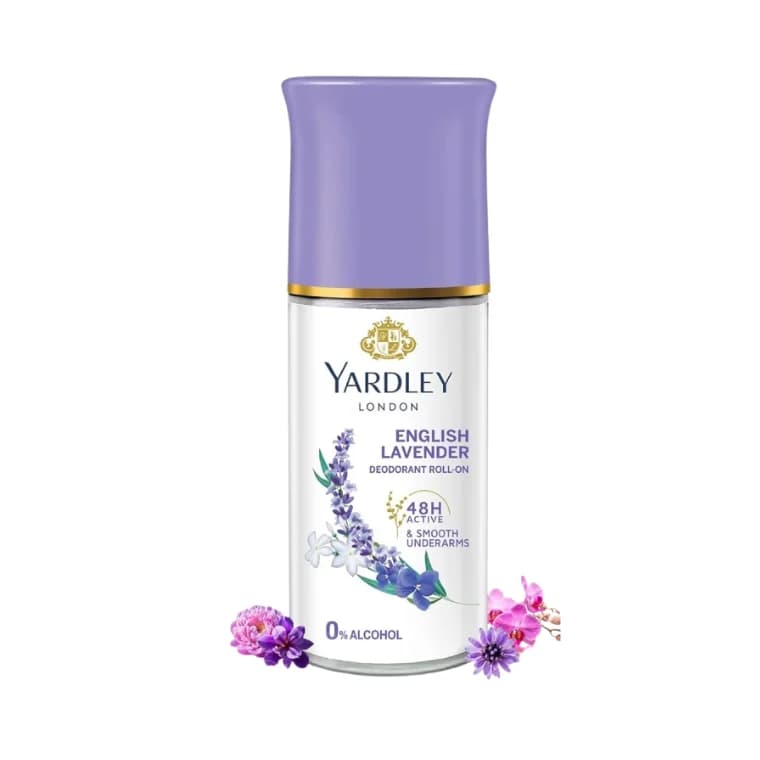 Yardley London English Lavender Anti-Perspirant Roll-On (50ml)